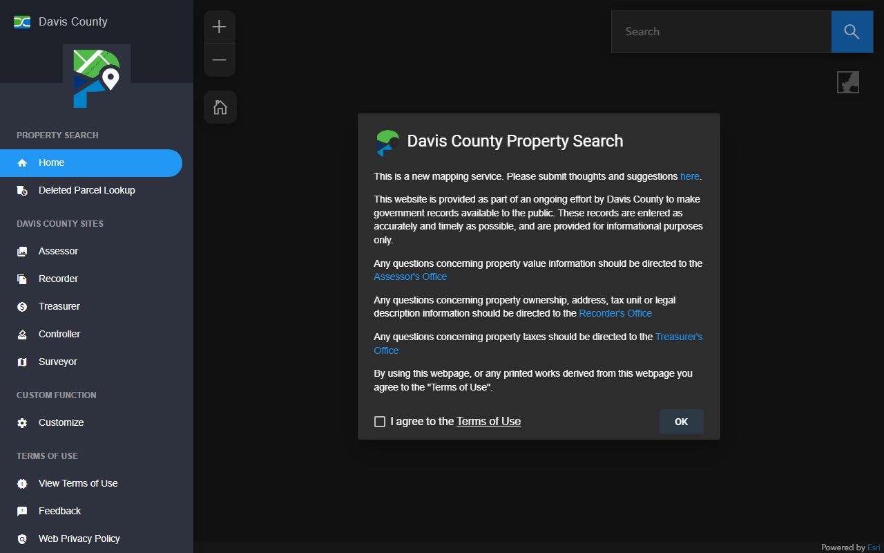 Davis County property search white pages