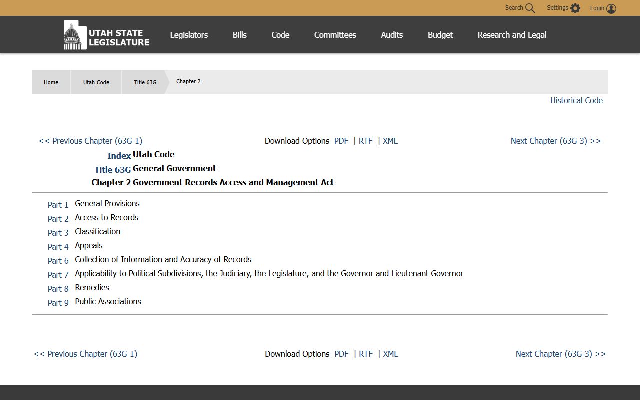 Utah GRAMA records law white pages search