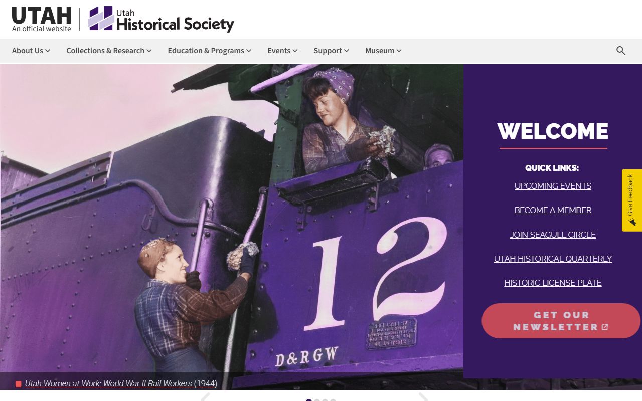 Utah State Historical Society white pages research